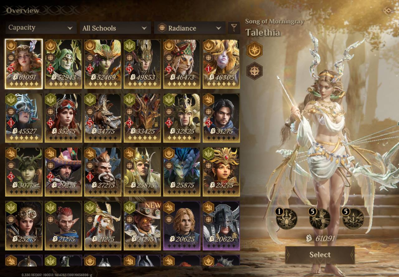 High-end Dragonheir account